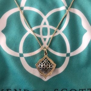 Kendra Scott Kacey Gold Long Pendant